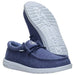 Hey Dude Wally Stretch Jersey - Navy MEN - Footwear - Casual Shoes Hey Dude