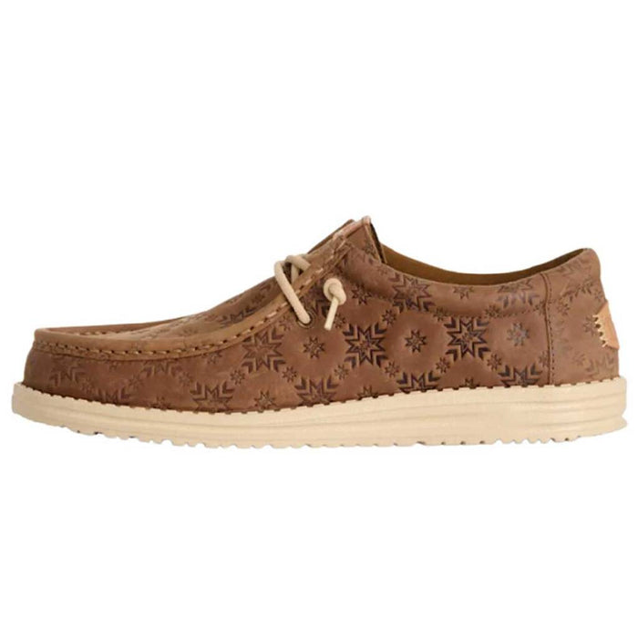 Hey Dude Wally Teton - Debossed Brown MEN - Footwear - Casual Shoes Hey Dude