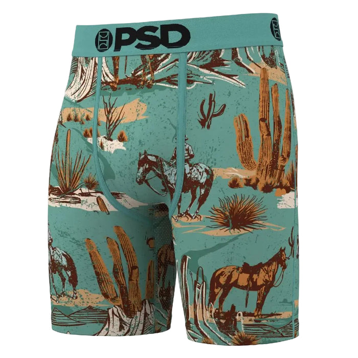 PSD Men's Ranch Life Teal Boxer Brief