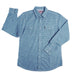 Cinch Men's Blue Modern Fit Snap Geo Blue Shirt MEN - Clothing - Shirts - Long Sleeve Cinch