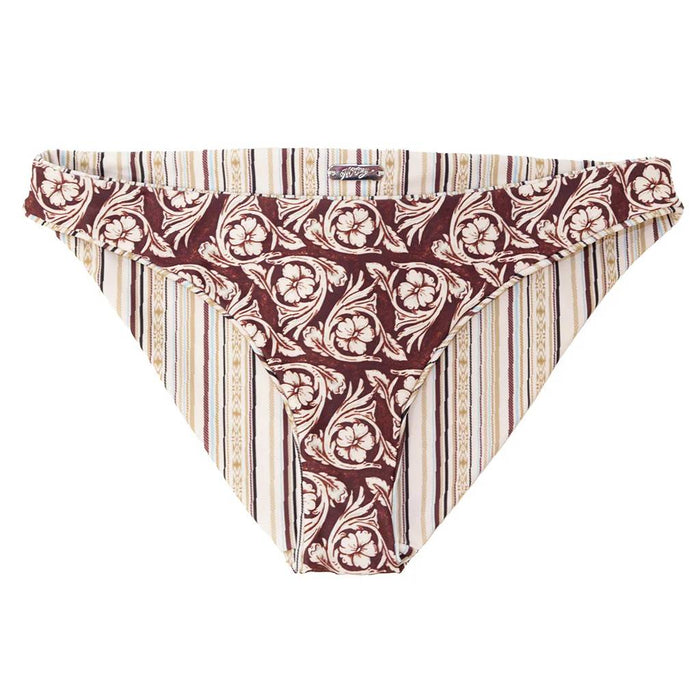 Hooey Women's Rally Whitecap Grey Stripe Reversible Bikini Bottom WOMEN - Clothing - Surf & Swimwear - Swimsuits Hooey