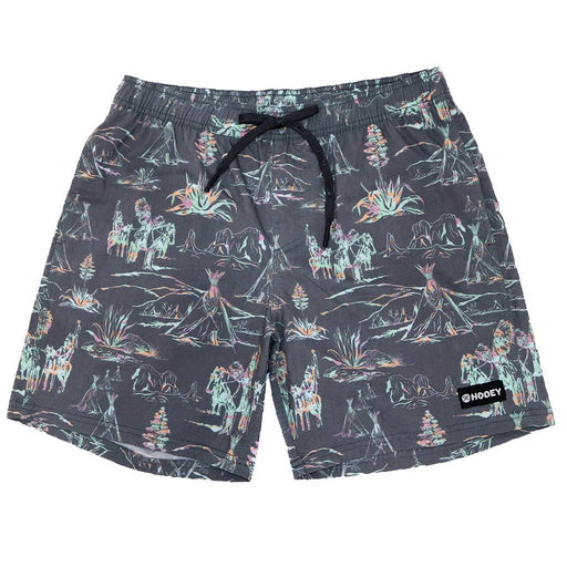 Hooey Boy's Big Wake Grey Pinstripe Volley Boardshort KIDS - Boys - Clothing - Surf & Swimwear Hooey