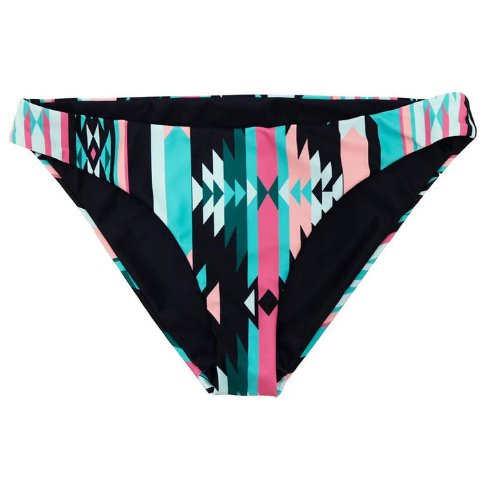 Hooey Women's Rally Aztec Print Reversible Bikini Bottom