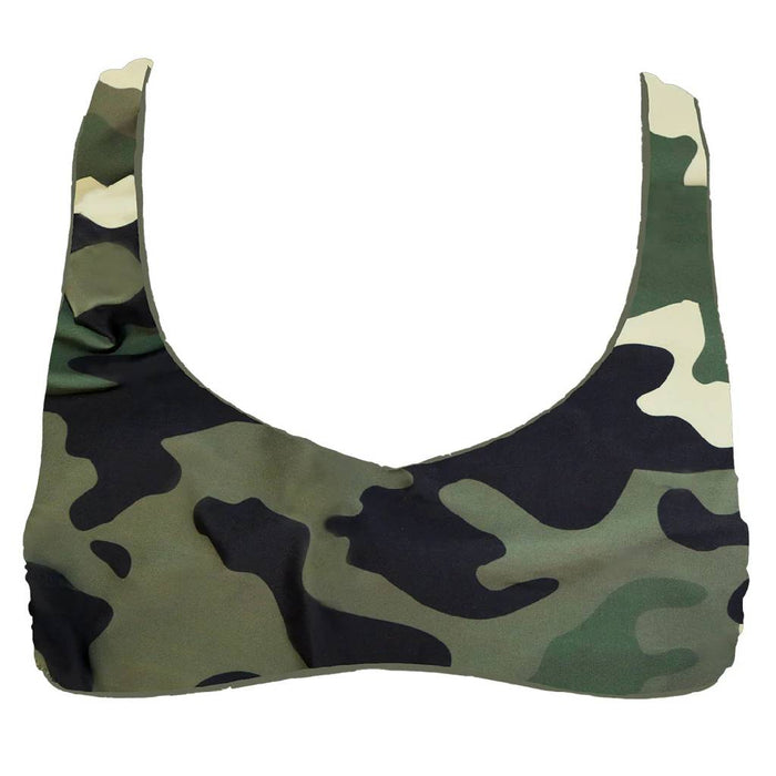 Hooey Women's Rampy Camo Reversible Bikini Top WOMEN - Clothing - Surf & Swimwear - Swimsuits Hooey