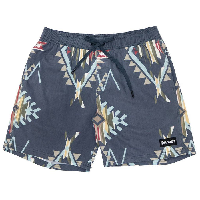 Hooey Men's Big Wake Inkwell Navy Volley Boardshort MEN - Clothing - Surf & Swimwear Hooey