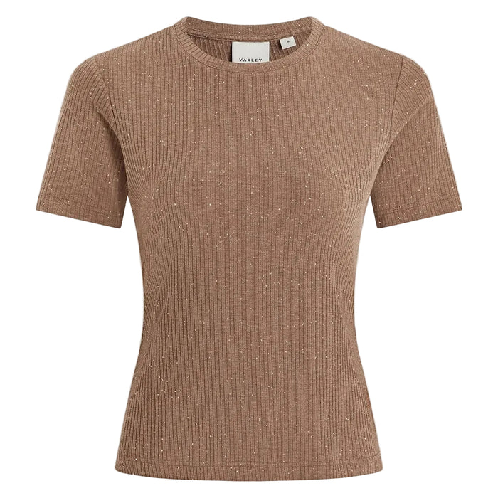 Katrina Fitted Pine Bark Fleck Tee WOMEN - Clothing - Tops - Short Sleeved Varley