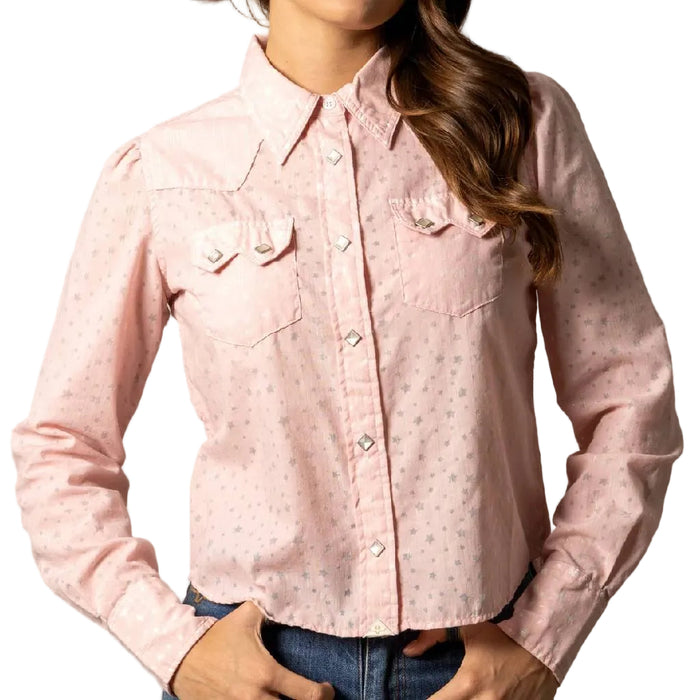 Kimes Ranch Women's Etoile Light Pink Button Down Shirt WOMEN - Clothing - Tops - Long Sleeved Kimes Ranch