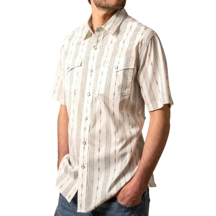 Kimes Ranch Men's Sonny Green Pearl Snap Shirt MEN - Clothing - Shirts - Short Sleeve Kimes Ranch