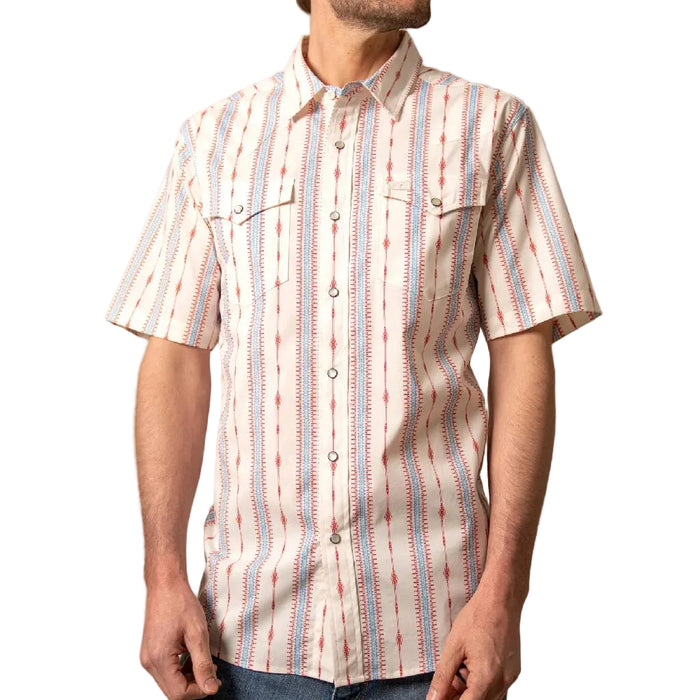 Kimes Ranch Men's Sonny Brick Red Pearl Snap Shirt MEN - Clothing - Shirts - Short Sleeve Kimes Ranch