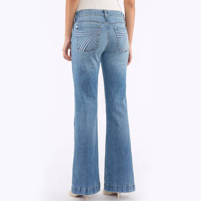 7 For All Mankind Dojo Slim Illusion Flare - Pine