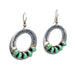 Vintage Don Lucas 5 Stone Hoop Earrings WOMEN - Accessories - Jewelry - Earrings Linda Winter