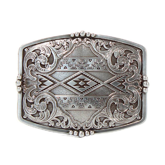 Nocona Aztec Floral Buckle ACCESSORIES - Additional Accessories - Buckles M&F Western Products