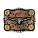 Nocona Rectangle Scalloped Longhorn Buckle ACCESSORIES - Additional Accessories - Buckles M&F Western Products