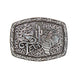 Nocona Rectangle Texas Cactus Horse Buckle ACCESSORIES - Additional Accessories - Buckles M&F Western Products