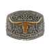 Nocona Rectangle Longhorn Scroll Buckle ACCESSORIES - Additional Accessories - Buckles M&F Western Products