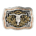 Crumrine Rectangle Skull Buckle ACCESSORIES - Additional Accessories - Buckles M&F Western Products
