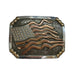 Crumrine Rectangle Ripped American Flag Buckle ACCESSORIES - Additional Accessories - Buckles M&F Western Products