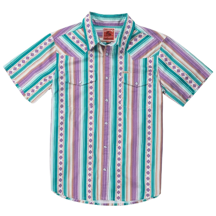 Sendero Provisions Men's Serape Pearl Snap Shirt MEN - Clothing - Shirts - Short Sleeve Sendero Provisions Co