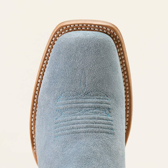 Ariat Women's Square Toe Riata Western Baby Blue Jean Suede Boot WOMEN - Footwear - Boots - Western Boots Ariat Footwear