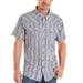 Rock & Roll Denim Men's Tek Western Stripe Pearl Snap Shirt MEN - Clothing - Shirts - Short Sleeve Panhandle