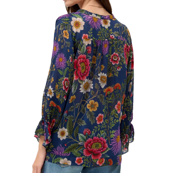 Johnny Was Darmis Lilla Blouse WOMEN - Clothing - Tops - Long Sleeved Johnny Was Collection