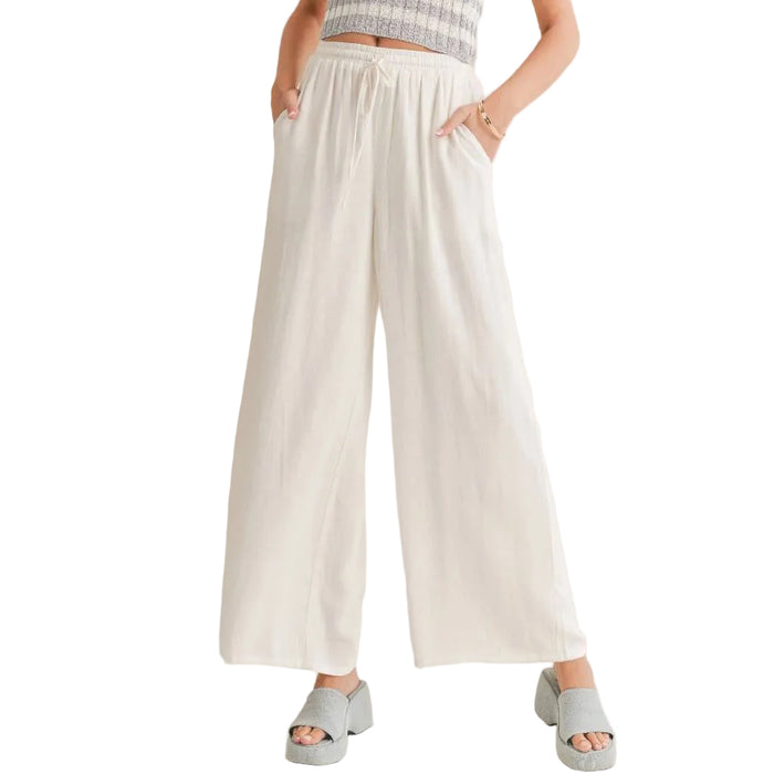 Sadie & Sage Sugarloaf White Pants WOMEN - Clothing - Pants & Leggings Sadie & Sage