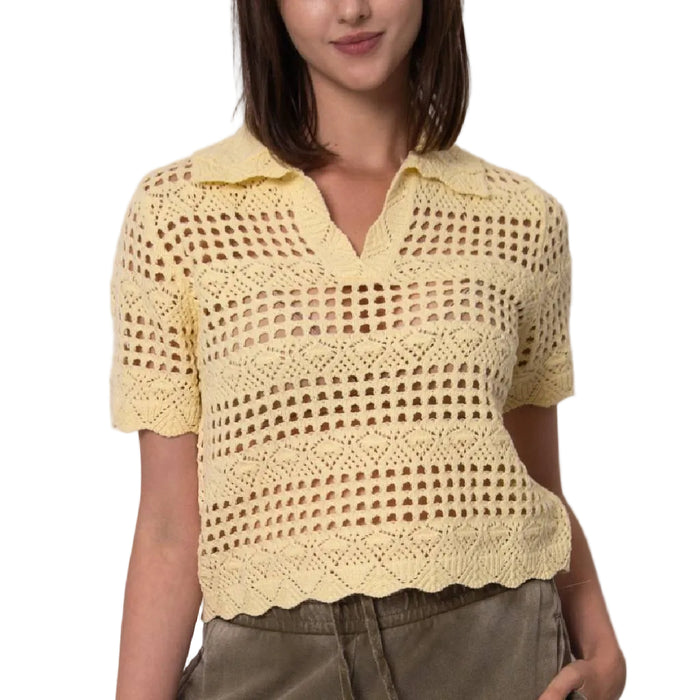 Johnny Neck Sweater WOMEN - Clothing - Tops - Short Sleeved RD International