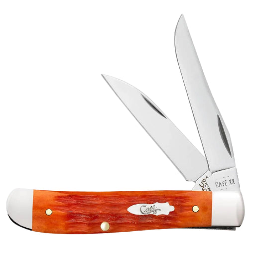 Case Tequila Sunrise Bone - Crandall Jig Mini Trapper Knives W.R. Case