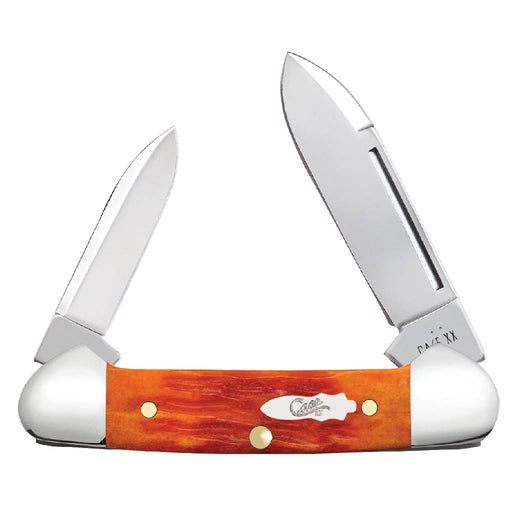 Case Tequila Sunrise Bone - Crandall Jig Baby Butterbean Knives W.R. Case