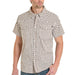 Rock & Roll Denim Men's Tek Core Stripe Brown Pearl Snap Shirt MEN - Clothing - Shirts - Short Sleeve Panhandle