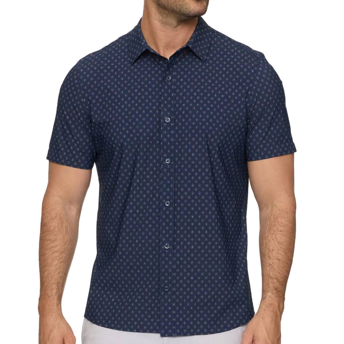 Flag & Anthem Men's Langley Medallion Journey Button Down Shirt MEN - Clothing - Shirts - Short Sleeve Flag And Anthem