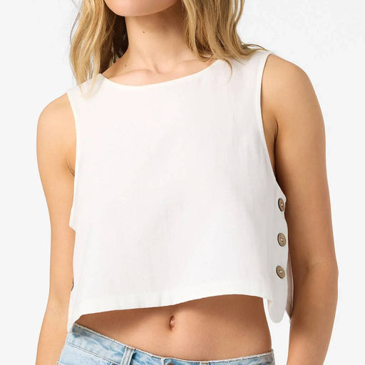 O'Neill Women's Sanders Tank Top -White WOMEN - Clothing - Tops - Sleeveless O'Neill