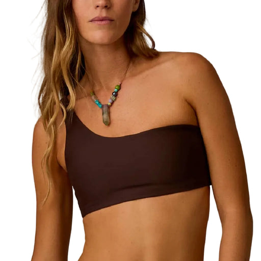 Carve Designs Bondi Compression Coffee Swim Top WOMEN - Clothing - Surf & Swimwear - Swimsuits Carve Designs