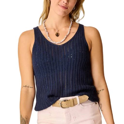 Carve Designs Micah Navy Tank Top WOMEN - Clothing - Tops - Sleeveless Carve Designs