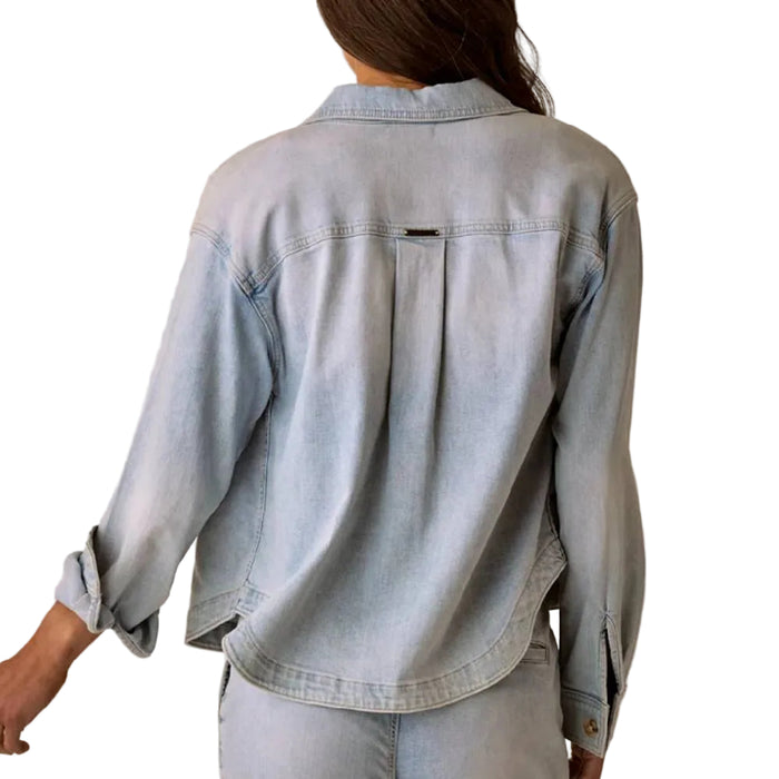 Carve Designs Flora Denim Savannah Shacket WOMEN - Clothing - Tops - Long Sleeved Carve Designs