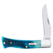 Case Caribbean Blue Bone - Sawcut Jig Case Axe Handle Knives W.R. Case