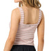O'Neill Women's Vanessa Mini Stripe Misty Rose Tank Top WOMEN - Clothing - Tops - Sleeveless O'Neill