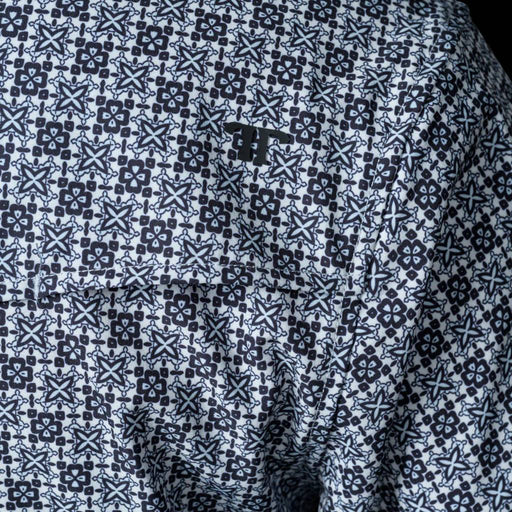Ferrell Brand Men's Blue Colton Pearl Snap Shirt MEN - Clothing - Shirts - Short Sleeve Ferrell Brand