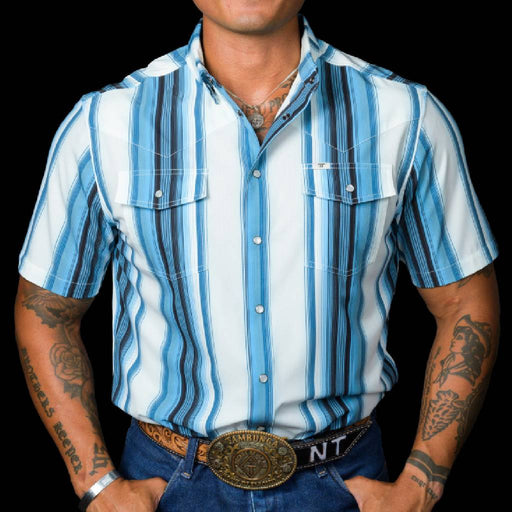 Ferrell Brand Harrison Pearl Snap Shirt MEN - Clothing - Shirts - Short Sleeve Ferrell Brand