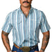 Ferrell Brand Men's James Pearl Snap Shirt MEN - Clothing - Shirts - Short Sleeve Ferrell Brand