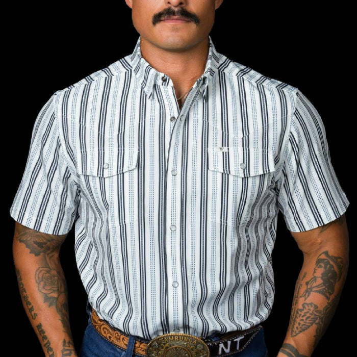 Ferrell Brand Men's Jake Pearl Snap Shirt MEN - Clothing - Shirts - Short Sleeve Ferrell Brand