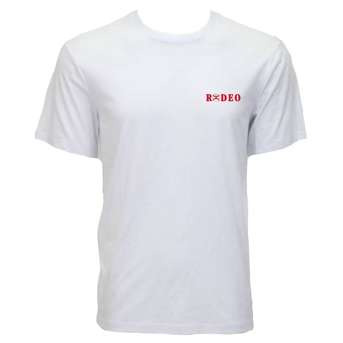 Hooey Men's Rodeo Round Up White Tee