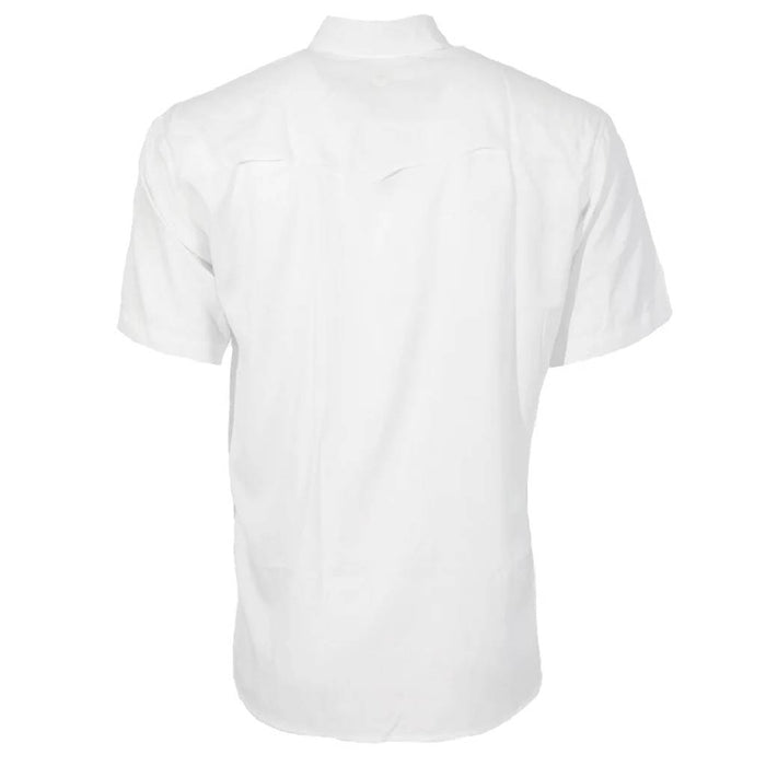 Hooey Men's Sol White Pearl Snap Shirt