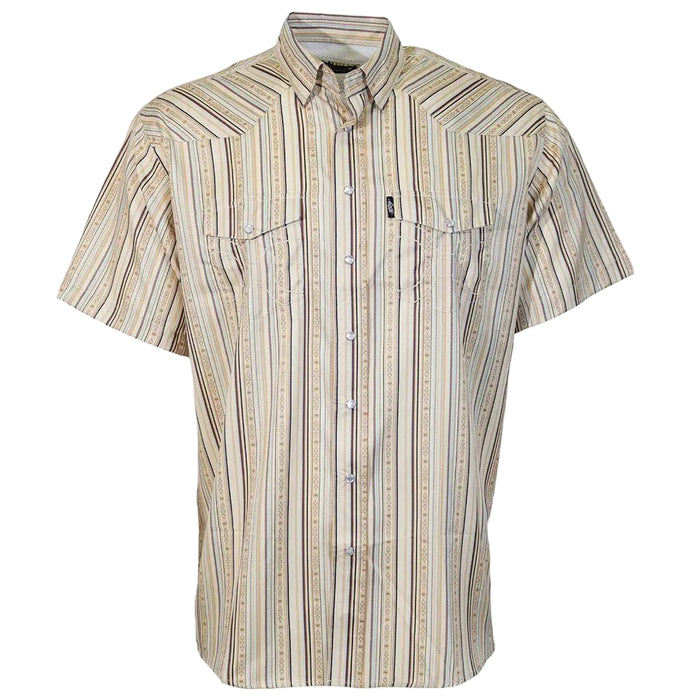 Hooey Men's Sol Whitecap Grey Pearl Snap Shirt
