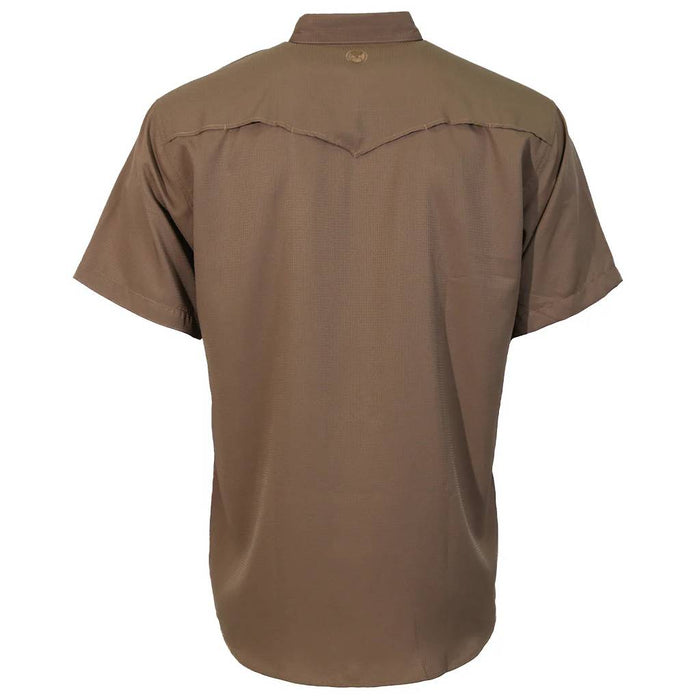 Hooey Men's Sol Shitake Brown Pearl Snap Shirt