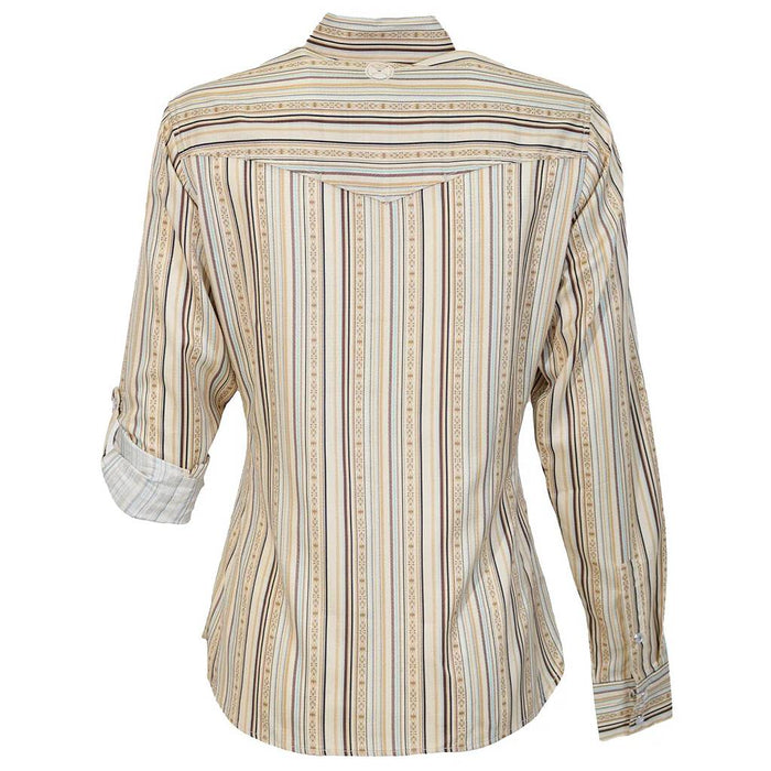 Hooey Women's Sol Aztec Print Pearl Snap Shirt