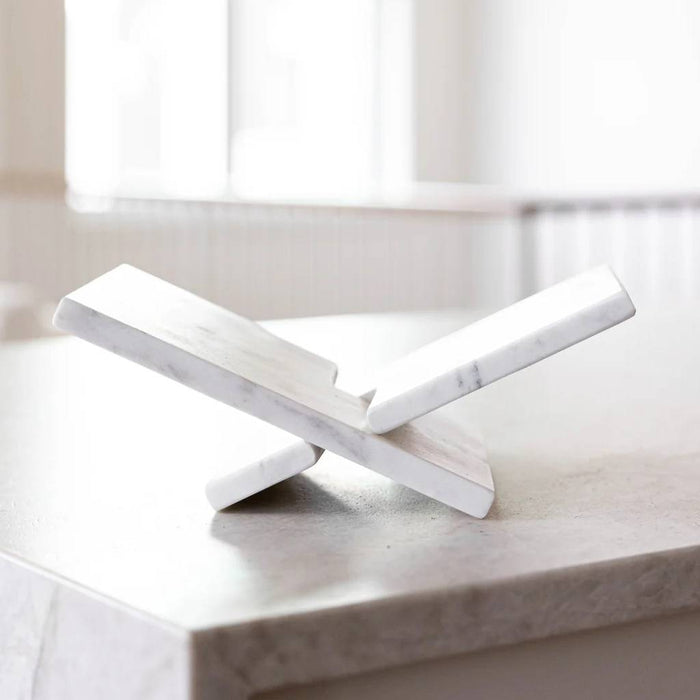 Marble Book Stand HOME & GIFTS - Home Decor - Decorative Accents Luxe B Co