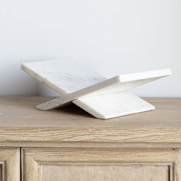 Marble Book Stand HOME & GIFTS - Home Decor - Decorative Accents Luxe B Co