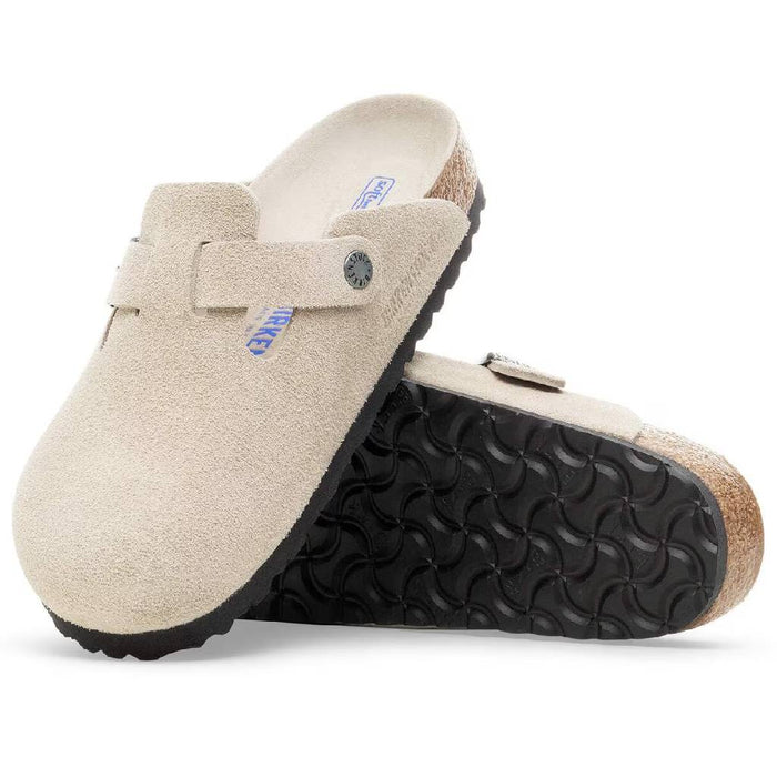 Birkenstock Soft Footbed Boston - Oyster Tonal WOMEN - Footwear - Casuals Birkenstock