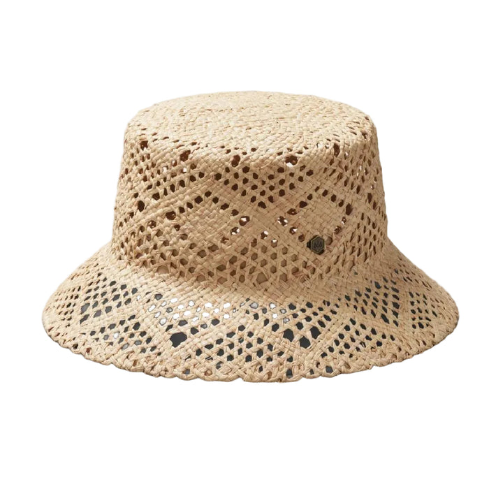 Hemlock Sofia Bucket Straw Hat - Natural
